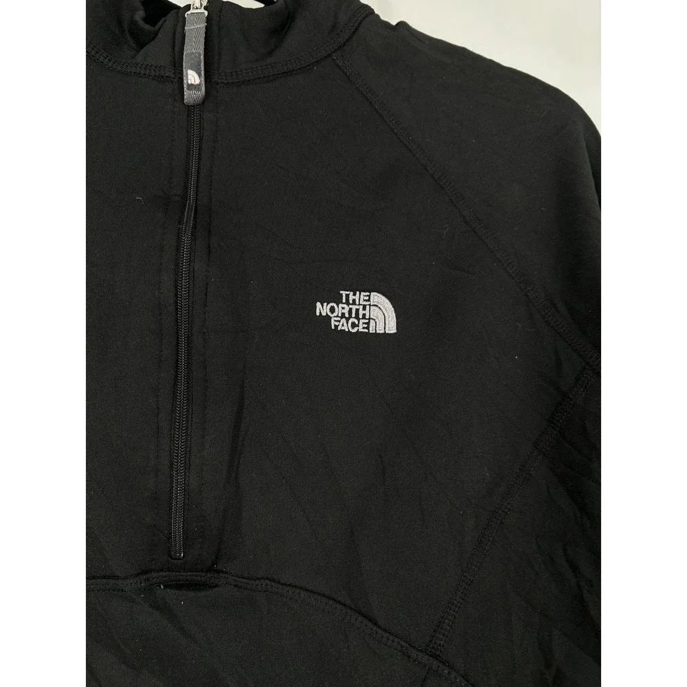 The North Face‎ Flight Series Fleece Jacket Womens Medium Black Half 1/2 Zip